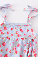 Load image into Gallery viewer, Pink floral print baby gown
