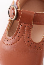 Load image into Gallery viewer, Brown vintage leather shoes
