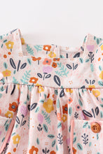 Load image into Gallery viewer, Floral print ruffle girl bubble
