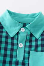 Load image into Gallery viewer, Forest plaid boy shirt

