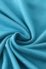 Load image into Gallery viewer, Teal baby bamboo swaddle blanket
