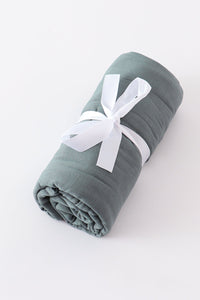 Forest baby bamboo swaddle blanket