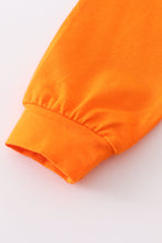 Load image into Gallery viewer, Orange pumpkin sweat shirt

