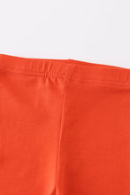 Load image into Gallery viewer, Orange ruffle double layered pants
