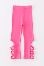 Load image into Gallery viewer, Barbie pink hollow out legging
