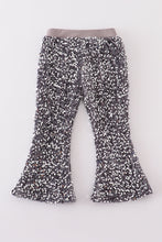 Load image into Gallery viewer, Grey sequin girl pants
