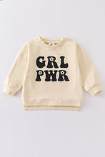 Load image into Gallery viewer, White GRL PWR sweatshirt
