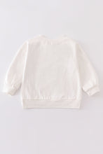 Load image into Gallery viewer, White hello pumpkin sweatshirt
