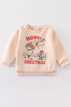Load image into Gallery viewer, Howdy christmas sweatshirt
