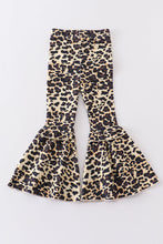 Load image into Gallery viewer, Leopard print ruffle bell pants
