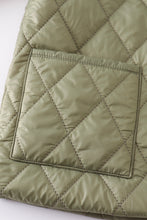Load image into Gallery viewer, Green quilted coat
