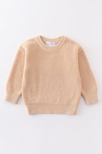 Load image into Gallery viewer, Beige pullover sweater

