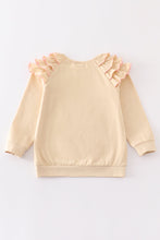 Load image into Gallery viewer, Premium Pink new year ruffle girl top
