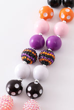 Load image into Gallery viewer, Halloween castle bubble chunky necklace
