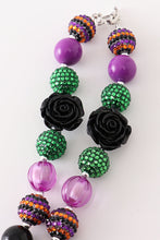 Load image into Gallery viewer, Halloween witch bubble chunky necklace
