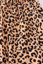 Load image into Gallery viewer, Yellow leopard print dress mommy &amp; me

