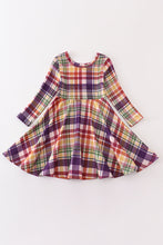 Load image into Gallery viewer, Multicolored plaid dress
