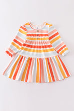 Load image into Gallery viewer, Multicolored stripe dress
