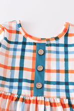 Load image into Gallery viewer, Multicolored plaid pocket dress
