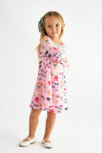 Load image into Gallery viewer, Pink halloween print dress
