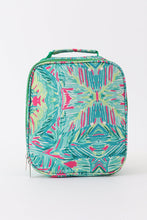 Load image into Gallery viewer, Green lily print lunch box
