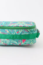 Load image into Gallery viewer, Green lily print lunch box

