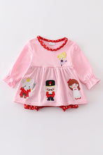 Load image into Gallery viewer, Pink princess applique girl bubble
