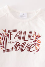 Load image into Gallery viewer, &quot;FALL LOVE&quot; sweater denim bell pants set
