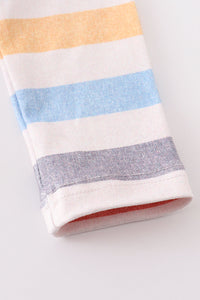 Multicolored stripe pocket baby bubble
