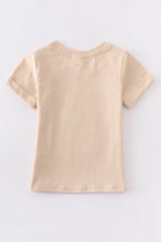 Load image into Gallery viewer, Beige floral print &quot;mini&quot; mommy &amp; me top
