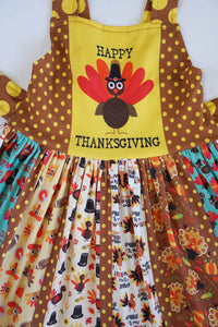 Thanksgiving turkey twirl dress 150312 sale