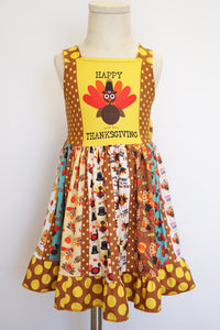 Thanksgiving turkey twirl dress 150312 sale