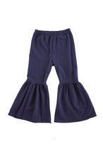 Load image into Gallery viewer, Navy wide bell pants 150396
