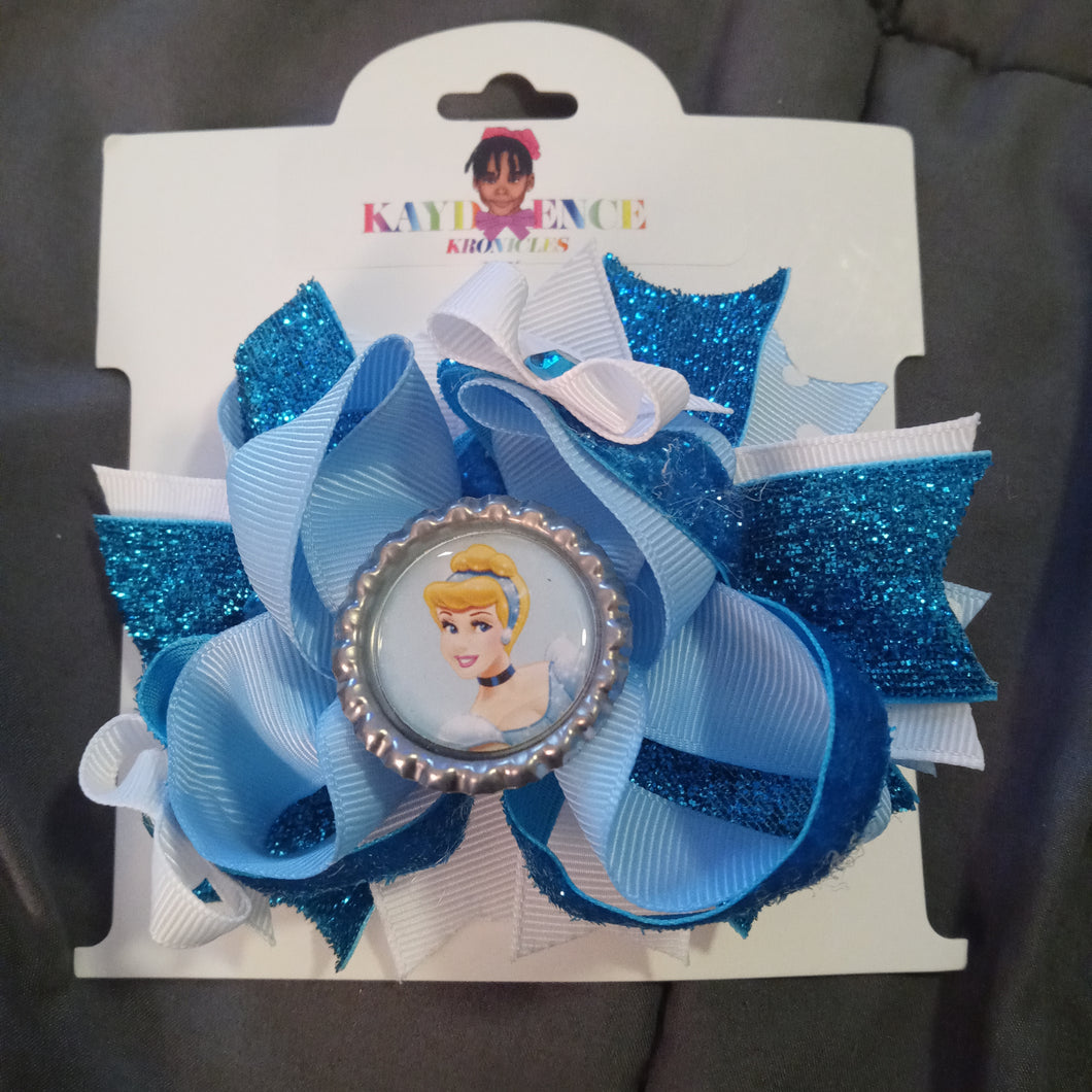Princess Inspired Boutique Hair Bow