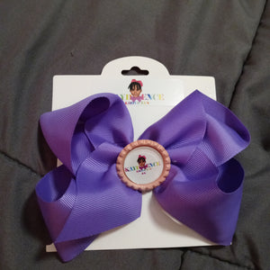 6 Inch Solid Colored Kaydence Kronicles Hair Bow