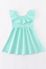 Load image into Gallery viewer, Mint ruffle dress
