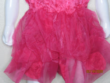 Load image into Gallery viewer, Fuschia Tulle and Flower Dress Size L
