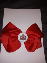 Load image into Gallery viewer, 6 Inch School Spirit Hair Bow CUSTOMIZABLE
