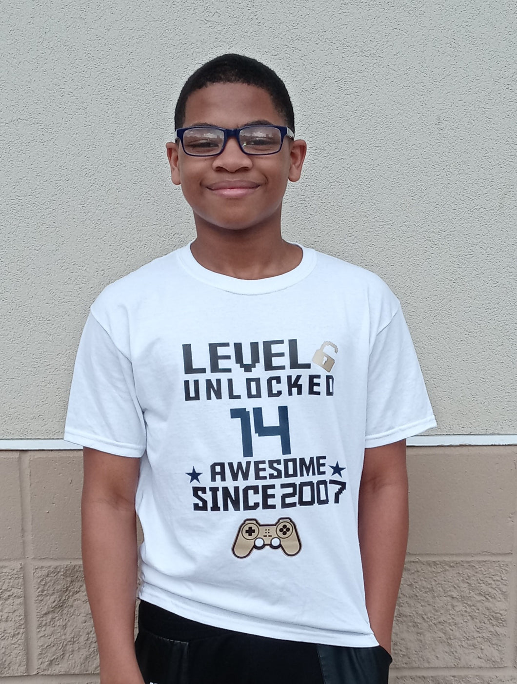 Level Unlocked Birthday Shirt (Youth Sizes)
