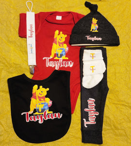 Personalized First Name Only Baby Outfit