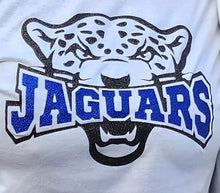 Load image into Gallery viewer, Jaguars Sports T-Shirt- With Glitter (Adult Sizes)
