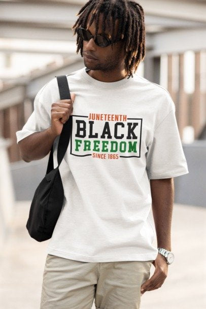 Juneteenth Black Freedom Unisex T-Shirt (Adult Sizes)