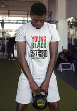 Load image into Gallery viewer, Young Black &amp; Free-ish Unisex Juneteenth/BHM T-Shirt (Adult Sizes)
