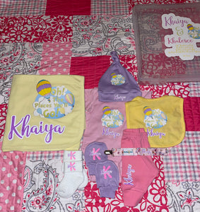 Personalized First Name Only Baby Outfit