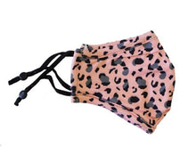 Load image into Gallery viewer, Pink Leopard Face Mask Size L

