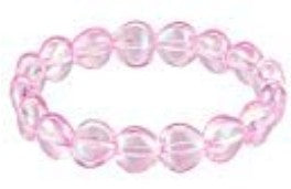 Clear Pink Bracelet