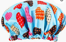 Load image into Gallery viewer, Kids Satin Adjustable Hair Bonnets
