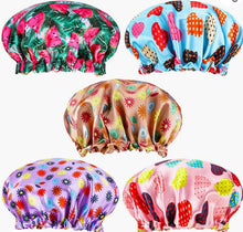 Load image into Gallery viewer, Kids Satin Adjustable Hair Bonnets
