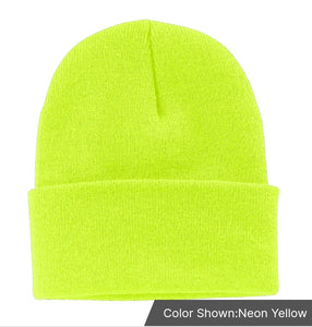 Premium Beanie Hat with Cuff (customizable)