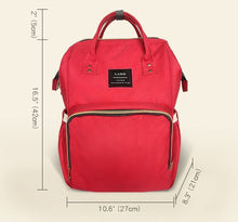 Load image into Gallery viewer, Personalized Diaper Bag / Backpack
